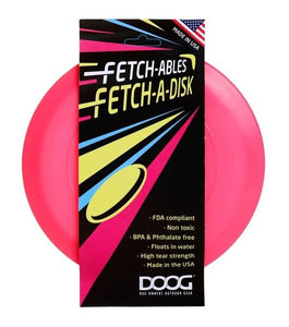 DOOG Fetchables Fetch-a-Disc - Pink