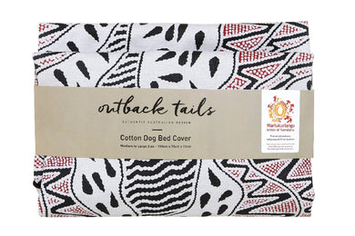 Outback Tails Bed Cover - Vaughn Springs (Black And Red)