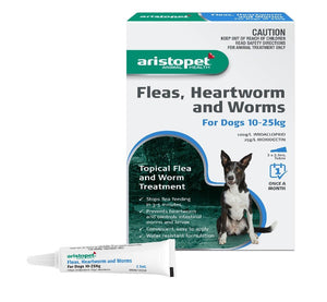 Aristopet Flea Heartworm & Worm Dogs 10-25kg