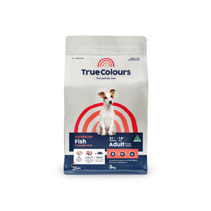 Buy True Colours Dog Food | Aussie made | Fish & Brown Rice Recipe