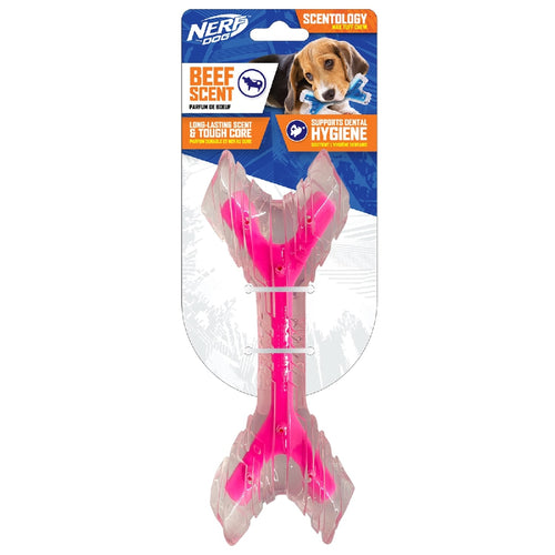 Nerf Scentology Curved Bone - Bacon Clear/Pink 22.5 cm.