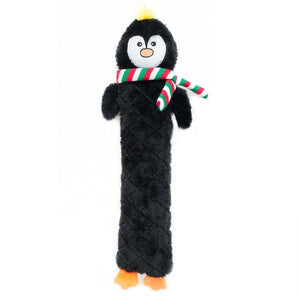 Zippy Paws Jigglerz Shakeable Crinkly Low-Stuffing Dog Toy - Penguin