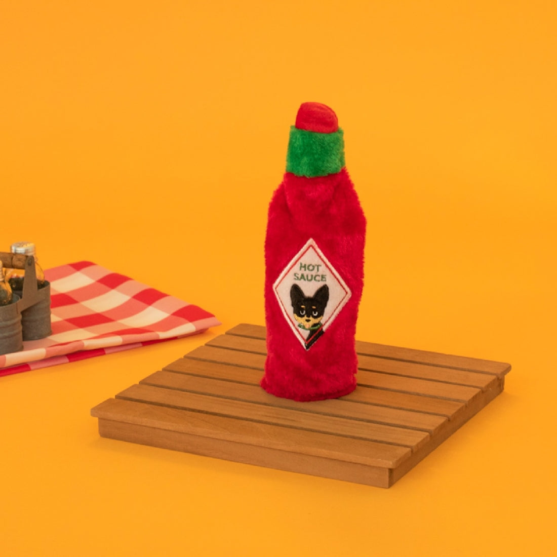 Zippy Paws Hot Sauce Crusherz Crunch & Squeak Dog Toy - Pupbasco