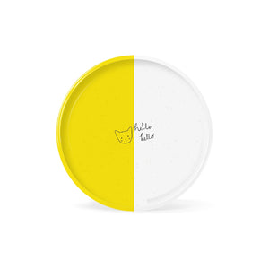 Fringe Studio Yellow Dip Hello Glazed Bowl - One Size