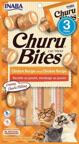 Inaba Cat Treat Churu Bites Chicken Recipe wraps Chicken Recipe