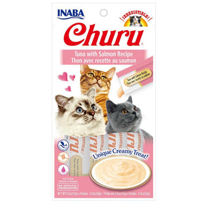 Inaba Cat Treat Churu Tuna with Salmon Recipe