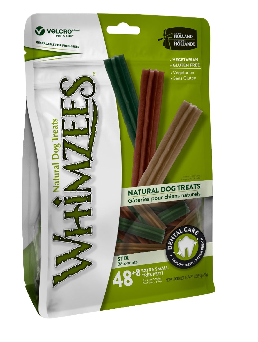 Whimzees Stix Extra Small - 56 Pack
