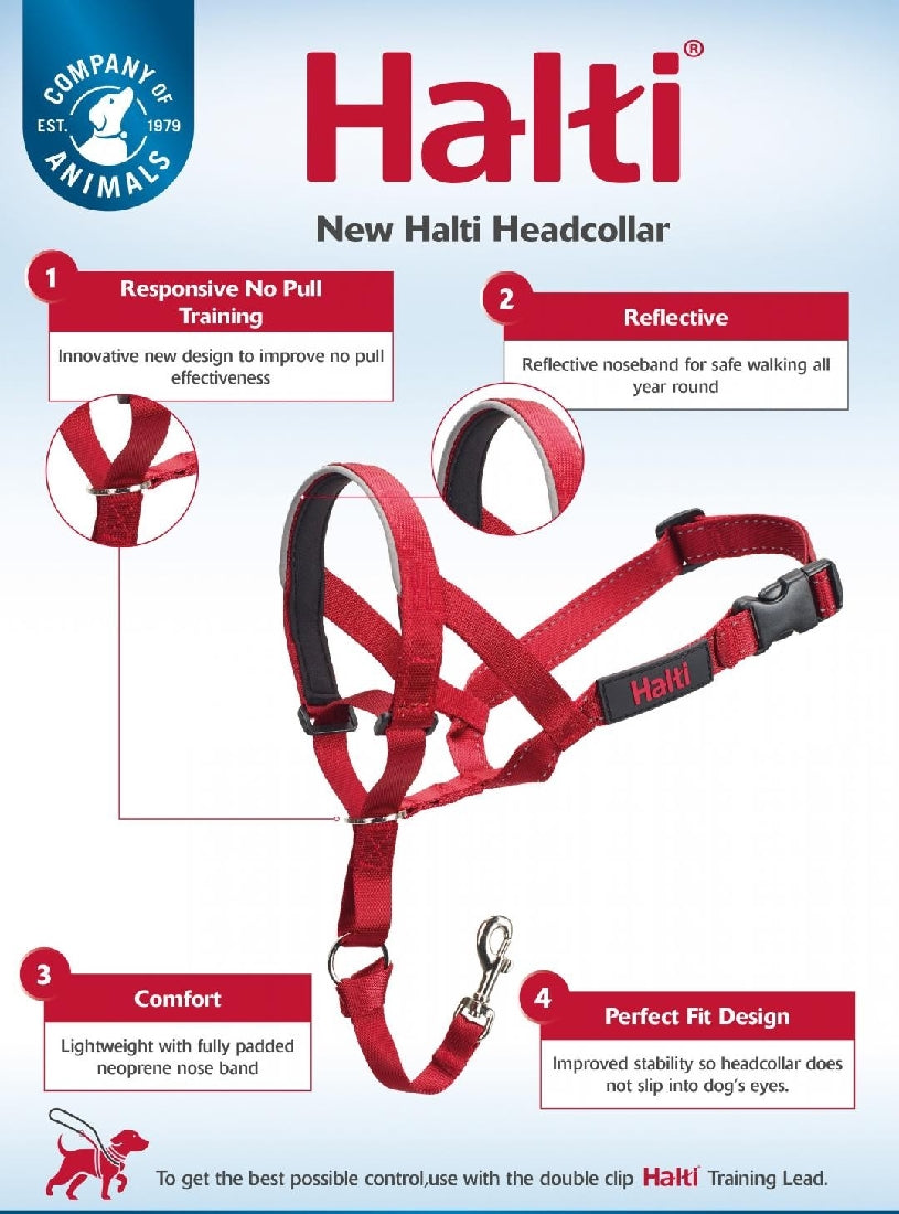Halti Headcollar Black Size 1