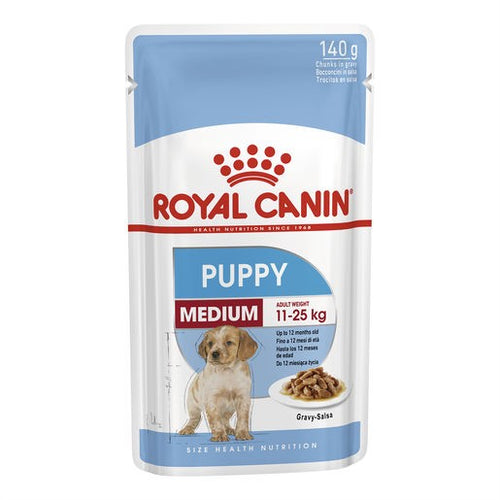 Royal Canin Dog Medium Puppy 140g Pouch