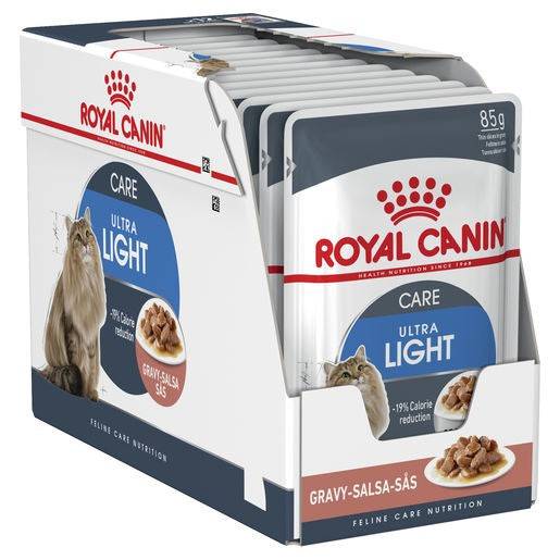 Pack of 12 Royal Canin Cat Light 85g Pouches