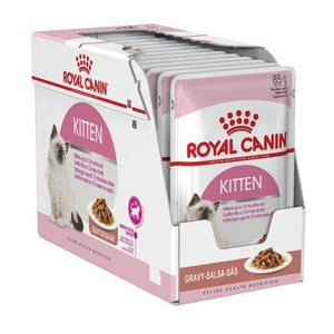 Pack of 12 Royal Canin Cat Kitten Gravy 85g Pouches