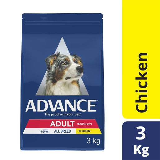 Advance Dog Adult All Breed Chicken 3Kg
