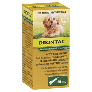 Drontal Worming Suspension Syrup 30 ml