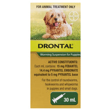 Drontal Worming Suspension Syrup 30 ml