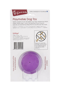 Yours Droolly Playmates Treat Ball Small Purple