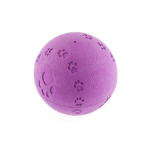 Yours Droolly Playmates Treat Ball Medium Purple