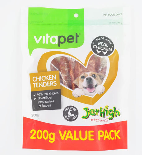 Vitapet Jerhigh Chicken Tenders 200G