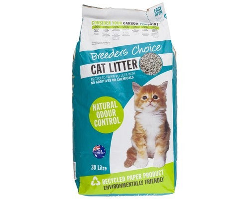 Breeders Choice Cat Litter 30 Ltr *Available In Store Or Local Delivery Only
