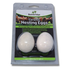 Nesting Eggs - Ceramic (Supplied in 2 Pack)