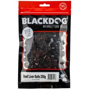 Black Dog Dried Liver Balls 250G