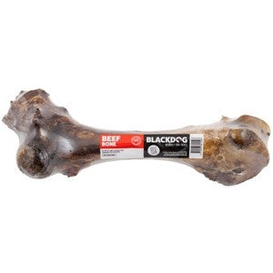 Black Dog Large Dried Beef Bone