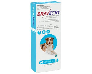 Bravecto Dog Spot On 20-40Kg 1Pk