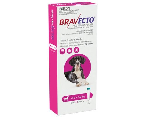 Bravecto Dog Spot On 40-56Kg 1Pk
