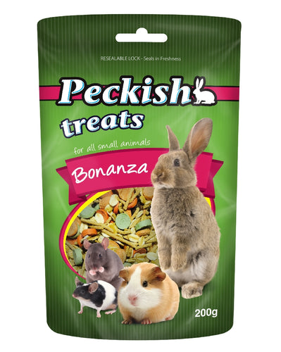 Peckish Bonanza Treat for small animals 150g