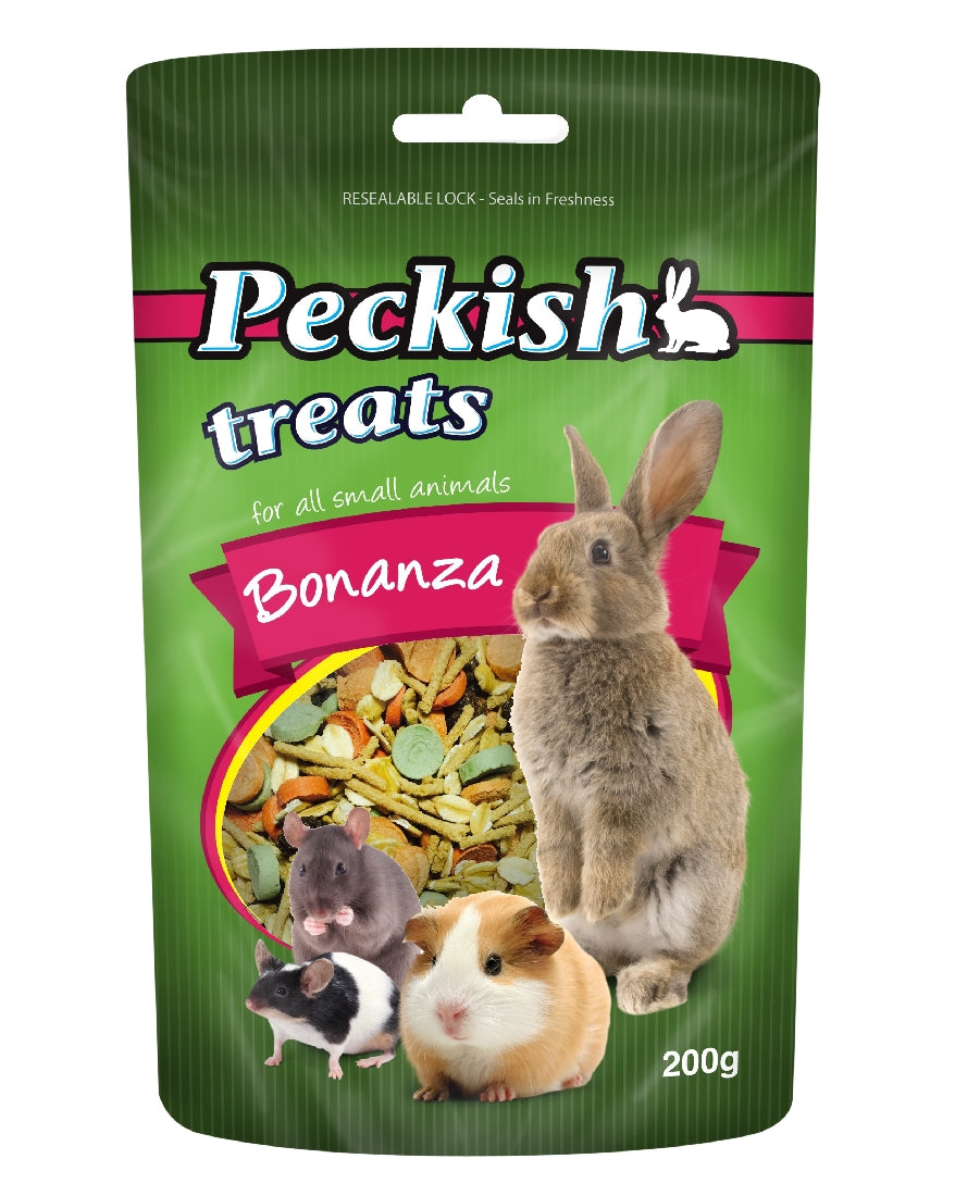 Peckish Bonanza Treat for small animals 150g