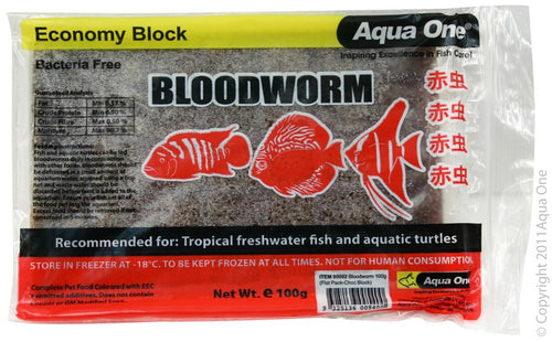 Aqua One 100G Flat Pack Bloodworm
