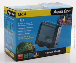 Aqua One 101 Maxi Powerhead 40O Ltr/Hour 0.65M Max Head