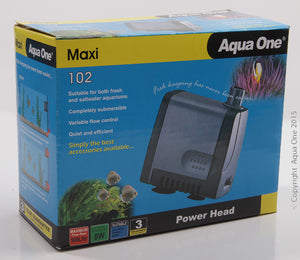 Aqua One 102 Maxi Powerhead 500 Ltr/Hour 1.05M Max Head