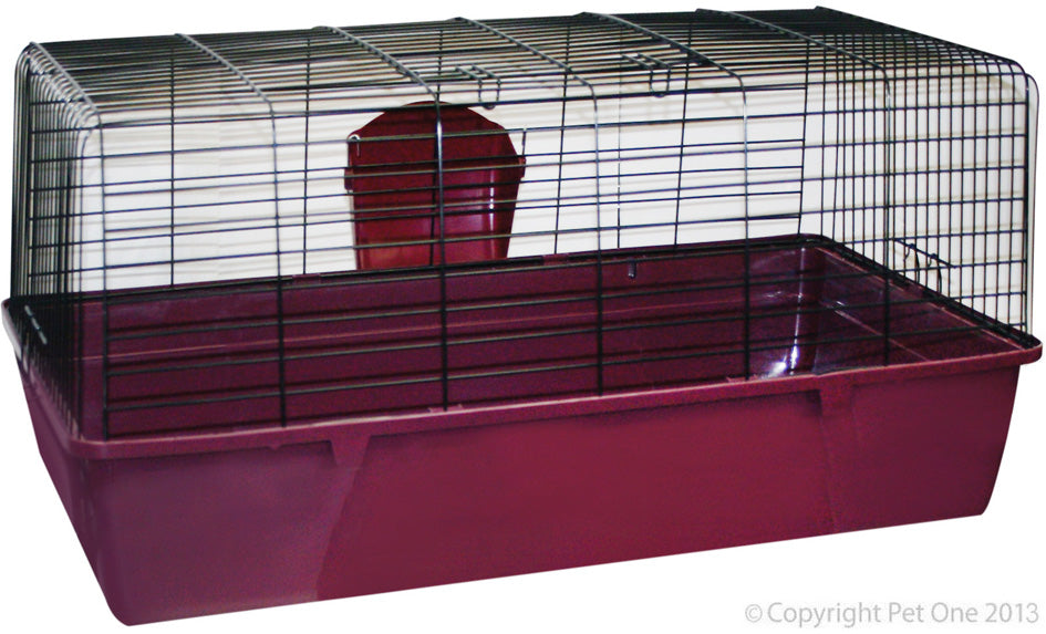 Pet One Small Animal Cage 84cm X 49cm X 37cm ( 2111) *Available in store or free local deliver only*