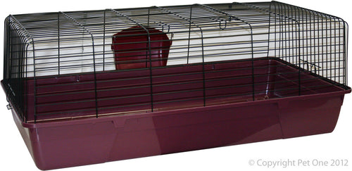 Pet One Small Animal Cage 101cm X 49cm X 37cm (2211) *Available in store or free local deliver only*