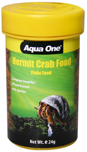 Aqua One Hermit Crab Flake Food 24G