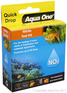 Aqua One QuickDrop Nitrite NO2 Test Kit