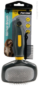 Pet One Grooming Slicker Brush Lg