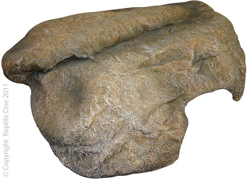 Repti One Hide Rock Dyno Rock (L) For Python - 45.3 X 41.6 X 11Cm