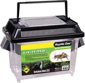 Repti One Cricket Holding Box (S) With Feed Tube