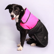 Pet One Blizzard Dog Coat Reflective Pink/Black
