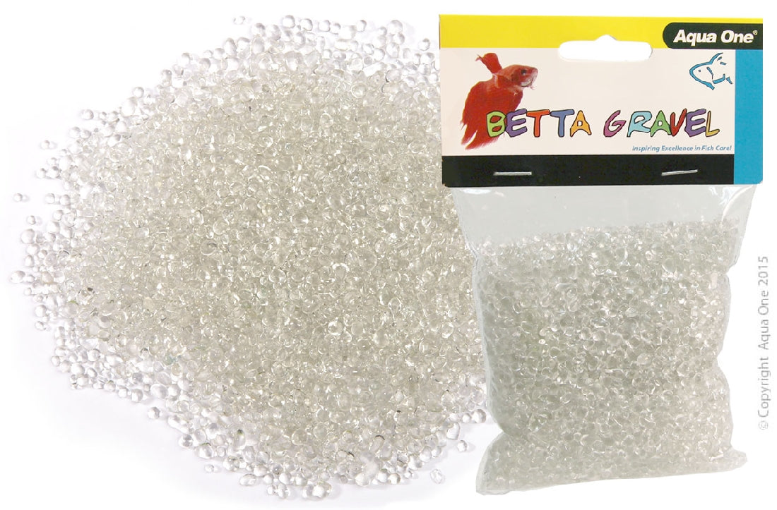 Aqua One Betta Gravel Glass Clear 350G
