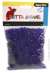 Aqua One Betta Gravel Glass Purple 350G