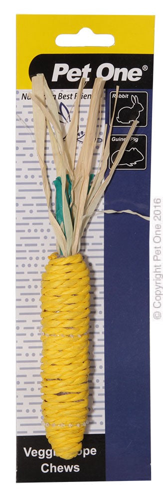 Pet One Veggie Rope Chew Corn Single Pack