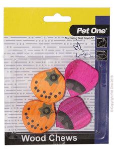 Pet One Wood Chew 4 Pack