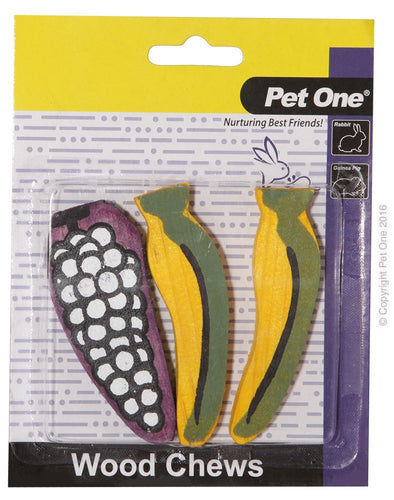 Pet One Wood Chew 3 Pack