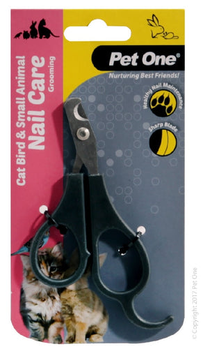 Pet One Grooming Cat Bird & Small Animal Nail Clippers