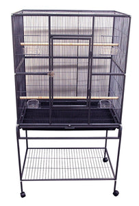 Avi One Cage 604X Square Flight Cage 82Cm L X 52Cm W X 154Cm H Hammertone *Available In Store or Free Local Deliver Only