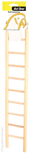 Avi One Bird Toy Wooden Ladder 9 Rung