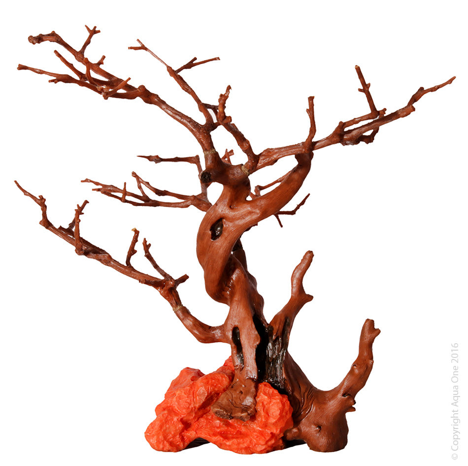 Aqua One Hermit Crab Climbing Branches And Orange Rock 24.5x18x19Cm