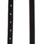 Pet One Collar Leather Single Row Studded Black